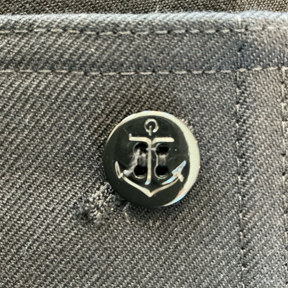 NWT US Navy Wool Crackerjack Pants Women 12 MR - 29.5” Waist - 34” Unhemmed DLA - Picture 6 of 14